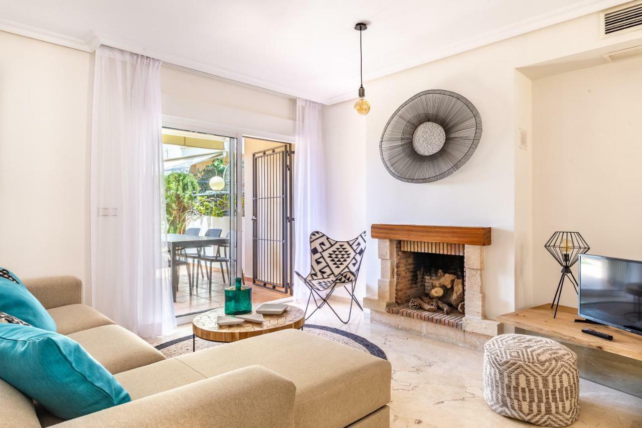 Stylish Townhouse In Beachfront Complex Marbella Zewnętrze zdjęcie